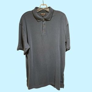 Kirklands signature men’s s/s jacquard polo shirt